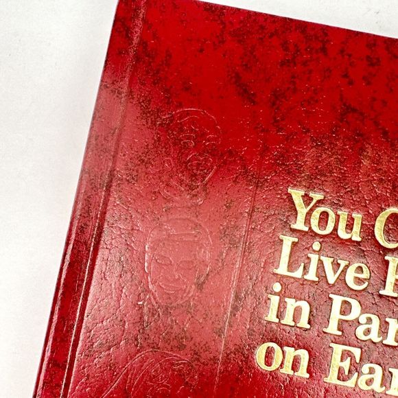 You Can Live Forever in Paradise on Earth 1989 Hardcover Book  - Picture 3 of 4